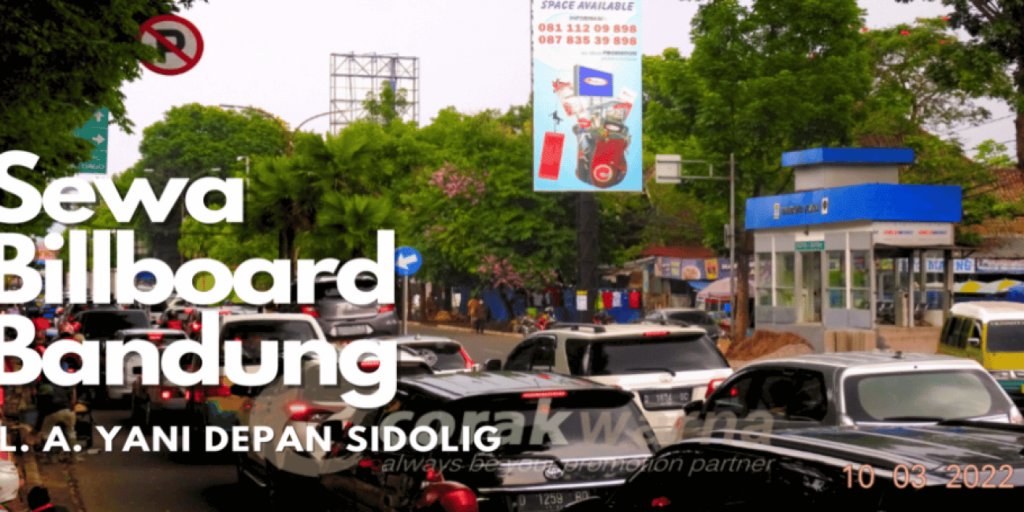 Jl. Ahmad Yani Bandung depan Stadion Sidolig